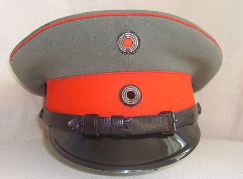 The evolution of the Army Service Cap 1900 to 1945l