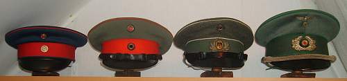 The evolution of the Army Service Cap 1900 to 1945l