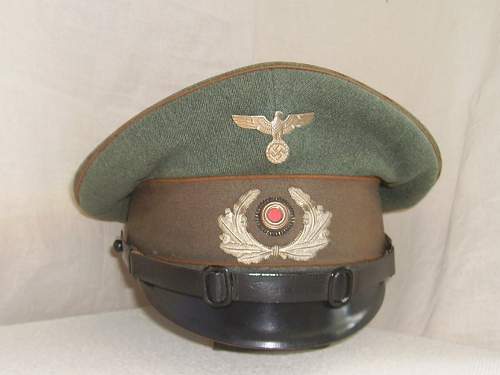 The evolution of the Army Service Cap 1900 to 1945l