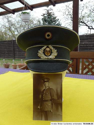 Reichswehr Infantry cap on e bay