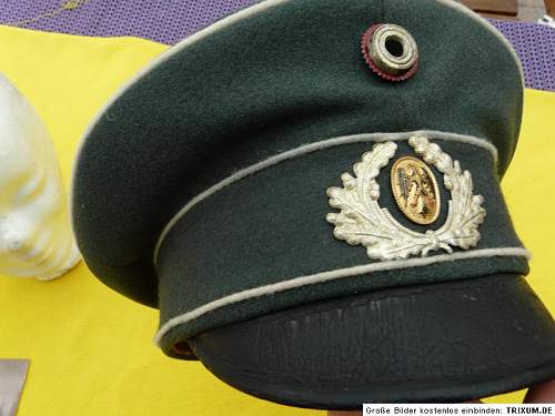 Reichswehr Infantry cap on e bay