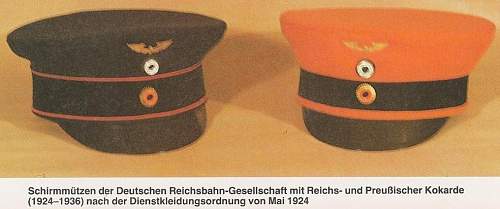 Reichsbahn Headgear
