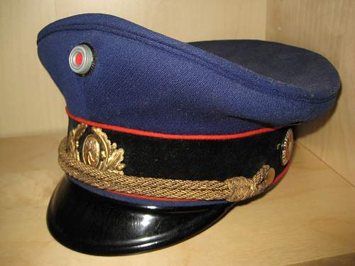 Reichsbahn Headgear