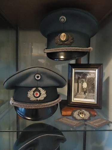 Examples of Officer Caps