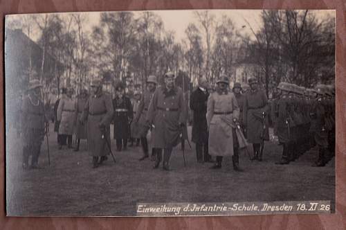 Die Reichswehr Im Bild: Infantry School Dresden circa 1926.