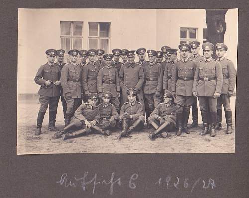 Die Reichswehr Im Bild: Infantry School Dresden circa 1926.