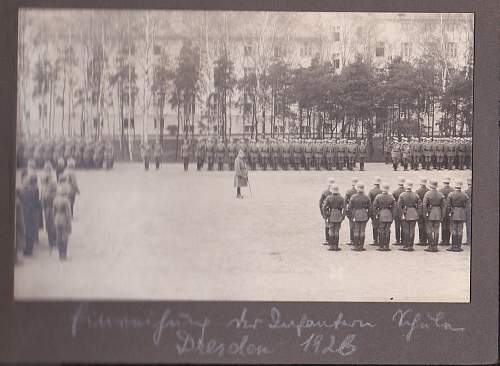 Die Reichswehr Im Bild: Infantry School Dresden circa 1926.