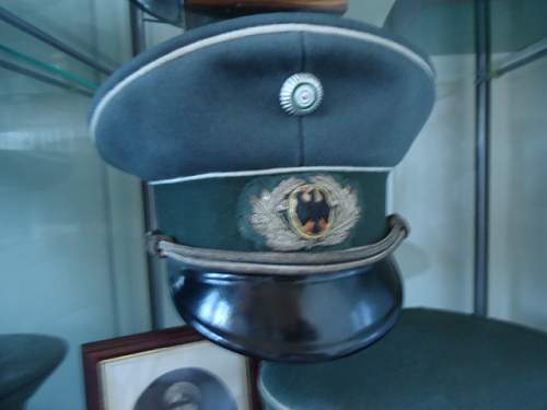 Infantry Officer Service Cap (Saxon Regt 10 or 11) circa 1930