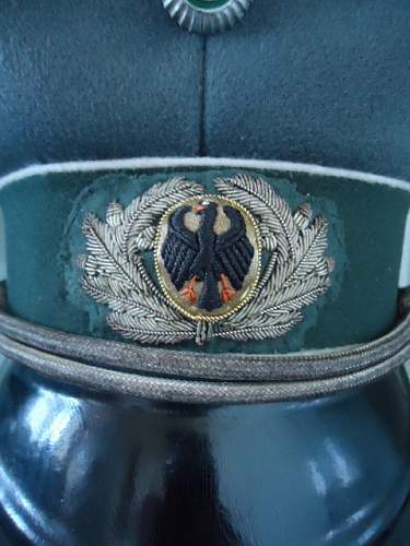 Infantry Officer Service Cap (Saxon Regt 10 or 11) circa 1930