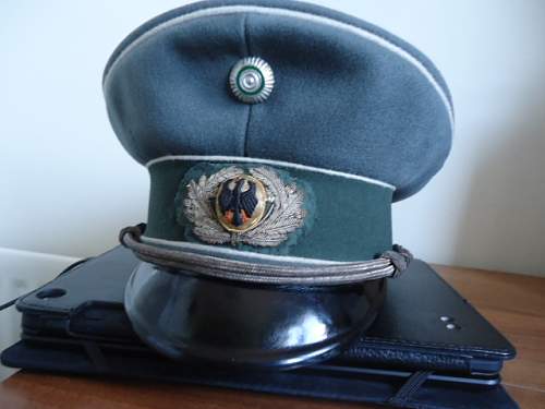 Infantry Officer Service Cap (Saxon Regt 10 or 11) circa 1930