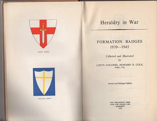 British/Commonwealth/Allied Formation Badges and Insignia