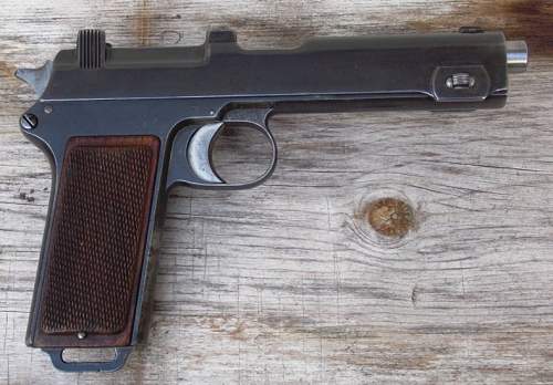 Steyr Hahn 9mm Luger conversion...