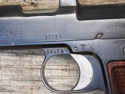 Steyr Hahn 9mm Luger conversion...