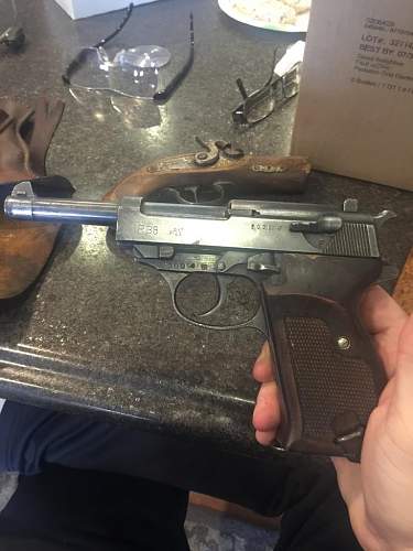 Walther P38 Real grips? Rate its condition