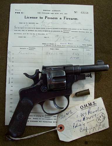 Italian 'BODEO' Revolver with a very unique history