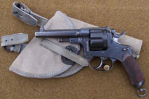 Italian Glisenti Revolver With a Tropical Holster