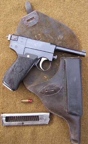 Model 1910 Italian Glisenti Semi-auto Pistols