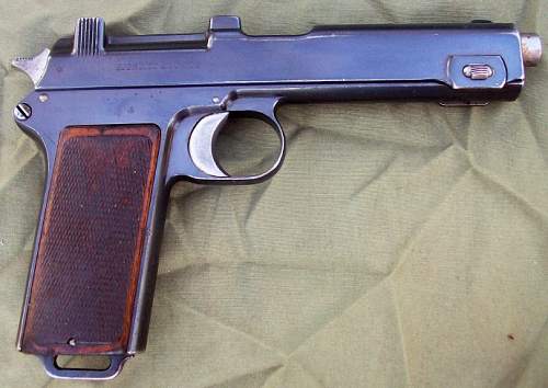 Chilean Contract Steyr Hahn Pistol