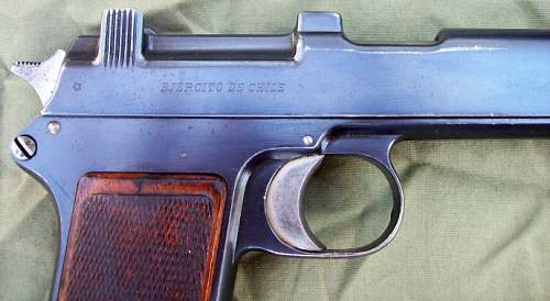 Chilean Contract Steyr Hahn Pistol