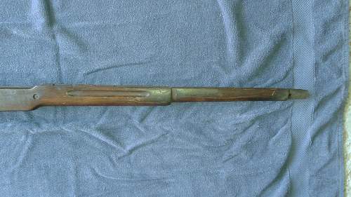 WW1 Enfield  Rifle stock?