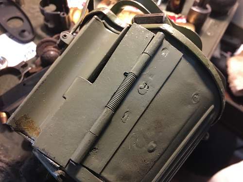 Odd MG34/42 assault drum markings