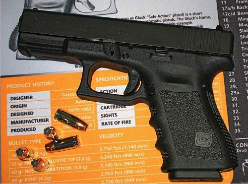 GLOCK G21 SF semi auto pistol mfg in AUSTRIA