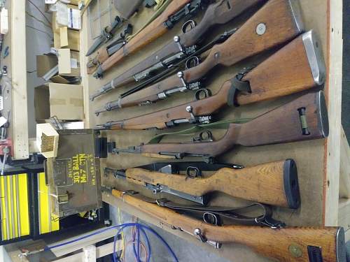 SCORED Mother LOAD of weapons just came across! Swedish m38 mauser info..?