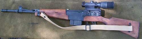 French MAS Model 49/56 Sniper Rifle