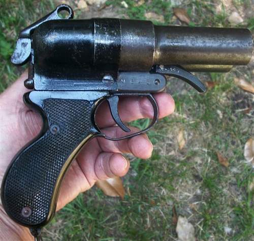 Imperial Japanese Navy T-90 Flare Pistol