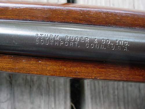 Old Ruger 10/22 pickup,no comparison with the new ones.