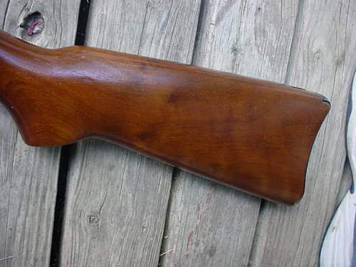 Old Ruger 10/22 pickup,no comparison with the new ones.
