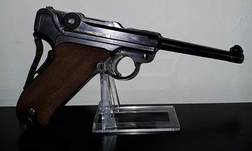 Swiss Revolver Model 1878 and Swiss Luger Model 1900/06