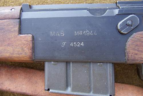 French MAS44 Simi-Auto Rifle