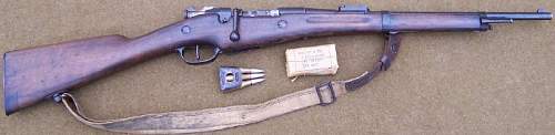 French Model 1892 Carbine