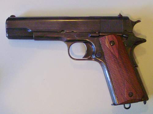 British-proofed Colt 1905 Auto