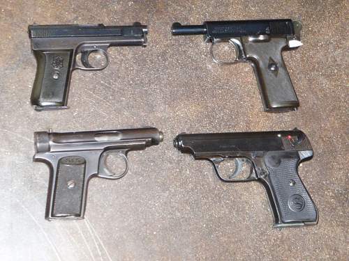 Some pocket pistols