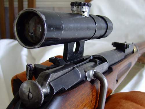 Mosin Nagant PU scoped rifle