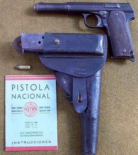 Spanish Army Astra Model 400