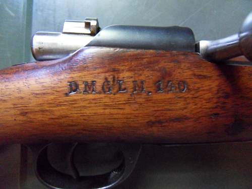 WW1-used Portugese Mauser-Vergueiro M1904