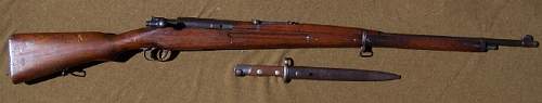 Siamese/Thai Mauser Type 46 Rifle