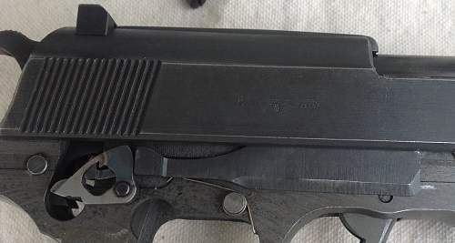 SVW45 P.38 find with '41 date holster...