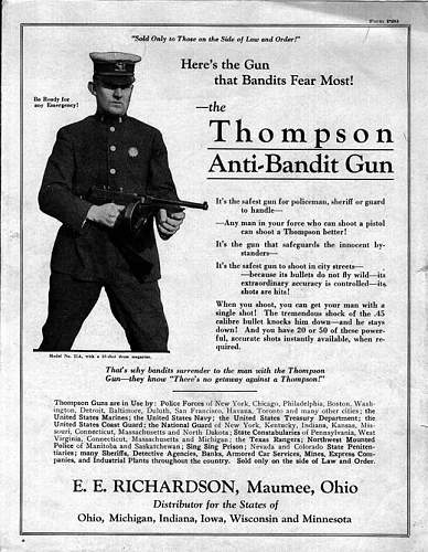 Thompson  machine gun