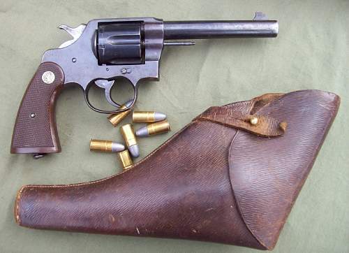 WWI Colt 'New Service' in British Use