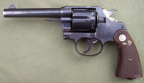 WWI Colt 'New Service' in British Use