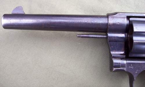 WWI Colt 'New Service' in British Use