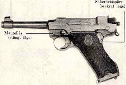 Swedish M40 Pistol 'LAHTI'