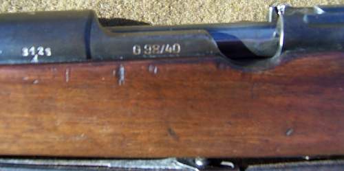 German 98/40 Rifle