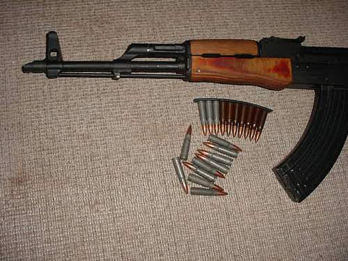 AK 47 find,underfolder,shoots great.