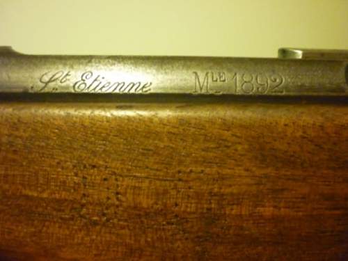 French Markings on Rifle