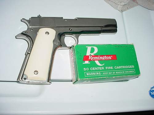 38 automatic pistol